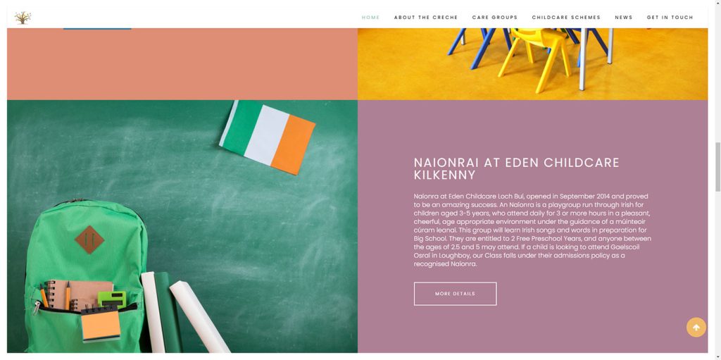 Eden-Childcare-Kilkenny-childcare-website-kilkenny-4 Creche Website Design Kilkenny
