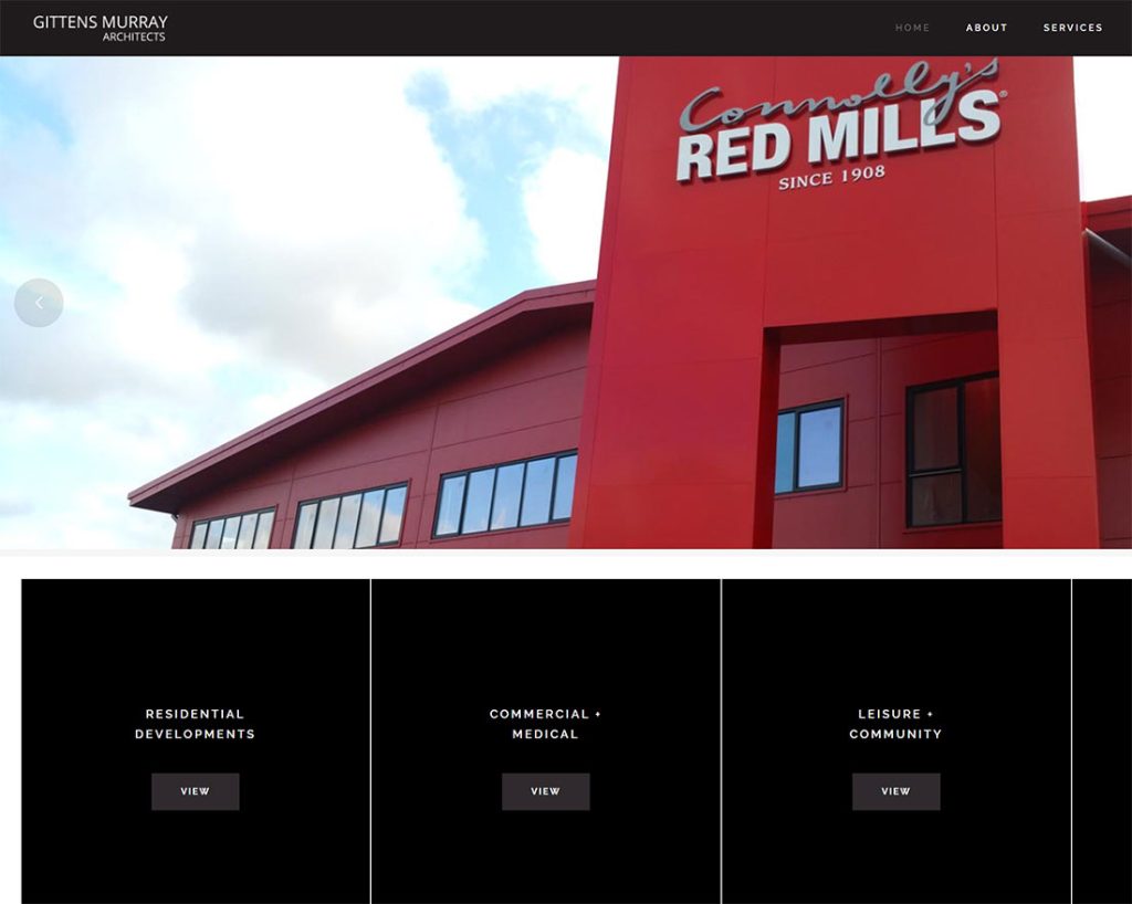 Architect Website Design Kilkenny