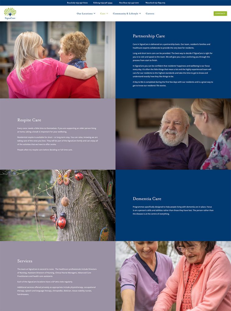 Website-design-Nursing-Homes-7 Web Design Company Kilkenny - Nursing Homes