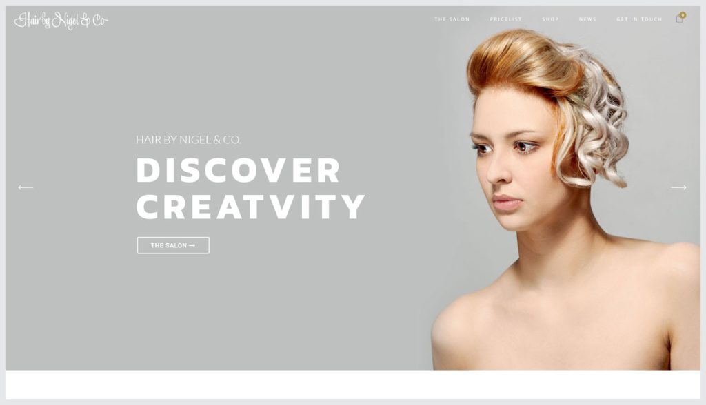hairbynigel-1 Hair Salon Website Design Kilkenny