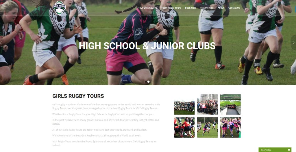 irt-4 Tour Operator Website Design Ireland