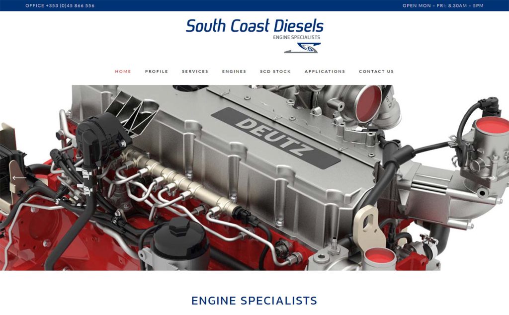webite-development-kildare-south-coast-diesels-4 Web Design Kildare - by Intrade